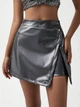 Мини-юбка Shein sz2407107279809290 XL серая (100008052) - изображение 3