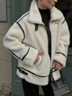 Пальто тедди Shein sz2410185866679701 S молочное (100007672) - изображение 8