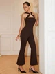 Комбинезон Shein sz25032001331382856 XS коричневый (100007880) - изображение 5