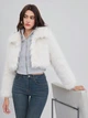Шуба Shein sz2407231061000909 XS белая (100008037) - изображение 1