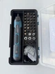 Аккумуляторная отвертка Cordless Screwdriver 40 в 1 + 66 саморезов, электроотвертка для дома, компактный шуруповерт, 280 об/мин, 1300 мА·ч, 4 режима крутящего момента, 5/10 Нм, LED-подсветка, магнитный держатель бит, реверс, Type-C, кейс - изображение 3