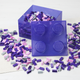Pojemnik LEGO Klocek 4 Transparentny fioletowy z brokatem (40090800) (5711938249397) - obraz 3
