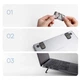 Подставка для ноутбука Baseus Slim Laptop Kickstand 2pcs Grey (LUZC000013_1) - изображение 17