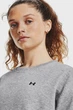 Жіночий сірий світшот Unstoppable Flc Crew Under Armour XS 1379835-011 - зображення 4
