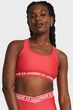 Жіночий червоний топ Crossback Mid Bra Under Armour SM 1361034-814 - изображение 3