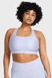 Жіночий бузковий топ Crossback Mid Bra Under Armour LG 1361034-539 - изображение 2