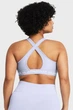 Жіночий бузковий топ Crossback Mid Bra Under Armour LG 1361034-539 - изображение 5