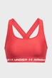 Жіночий червоний топ Crossback Mid Bra Under Armour SM 1361034-814 - изображение 10