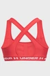 Жіночий червоний топ Crossback Mid Bra Under Armour SM 1361034-814 - изображение 11