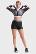 Жіноче чорне худе HeatGear Mesh FZ Under Armour MD 6012295-008 - зображення 2