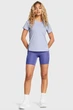 Жіночі фіолетові велосипедки UA Run Stamina Half Tights Under Armour XS 1376758-561 - изображение 2