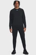 Чоловічий чорний світшот UA Rival Fleece Crew Under Armour XL 1379755-001 - изображение 2