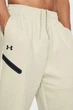 Чоловічі бежеві спортивні штани Unstoppable Flc Baggy Crop Under Armour M 1384010-273 - изображение 4