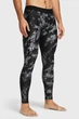 Чоловічі чорні тайтси UA HG IsoChill Prtd Leggings Under Armour S 1383777-001 - изображение 1
