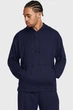 Чоловіче темно-синє худі UA Rival Waffle Hoodie Under Armour XS 1383108-410 - зображення 1