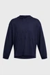 Чоловіче темно-синє худі UA Rival Waffle Hoodie Under Armour XS 1383108-410 - зображення 4