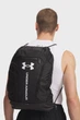 Чорний рюкзак-мішок UA Hustle Sackpack Under Armour OSFM 6000519-001 - изображение 2