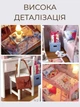 3D Конструктор Румбокс Детская розовая комната с подсветкой Миниатюрный кукольный домик для сборки Roombox с куполом от пыли Интерьерный конструктор DIY HOUSE BookNook - изображение 4