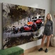 Картина з болідом - Formula 1 ART - 40х60 см - зображення 6