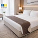 Покрывало на кровать, диван IDEIA Hotel Style 70х240 см двустороннее, стеганое, микрофибра, для гостиниц, дивандек, саше - изображение 9