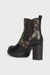 Жіночі чорні шкіряні ботильйони SABINA brown Guess 36 FL7SABLEA10 - зображення 5