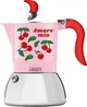 Кавоварка гейзерна Bialetti Fruit Vibes Fiammetta Induction рожева 180 мл (8006363100731) - зображення 1