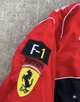 Весенняя куртка-бомбер Ferrari Formula 1, винтажная куртка Ferrari (бомбер) XL - изображение 4