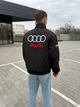 Мужской бомбер Audi, куртка Ауди в гоночном мото-стиле, размер L - изображение 8