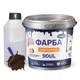 Краска для плитки эпоксидная Plastall™ 1кг Коричневый - изображение 1