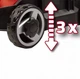Аэратор-скарификатор аккумуляторный Einhell gc-sc 18/28 Li-Solo, 18в, 28см, ножи 12шт, 6.65кг (без акб и зу) 3420604 - изображение 3