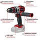 Шуруповерт Einhell tp-cd 18/80 Li-i bl - Solo, pxc 18в, 80Нм (без акб и зу) (4514305) - изображение 4