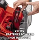 Аэратор-скарификатор аккумуляторный Einhell ge-sa 36/35 Li - Solo 36в 35см бесщеточные ножи 16шт 11.31кг (без акб и зу) 3420685 - изображение 8