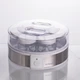 Йогуртница Sokany SK-08017 серебристая 20 Вт 1.26 л 7 баночек (107-80-SK-08017) - изображение 4