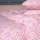 Простынь MirSon Полуторная 150х220 см 17-0952 Abstract Pink Бязь (2200013166641) - изображение 2