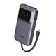 Зовнішній акумулятор (павербанк) Ugreen Uno PB511 10000mAh 30W Grey (35603) - зображення 1