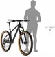 Велосипед гірський (MTB) Kellys Gibon 10 27.5 2023 Gray - изображение 3