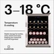 Холодильна шафа-вітрина Klarstein Coachella 65 Smart (10046570) - изображение 2