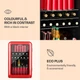 Холодильна шафа-вітрина Klarstein PopLife 115L Red - изображение 2