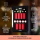 Холодильна шафа-вітрина Klarstein Beersafe 70 Birra Milano Edition - изображение 2