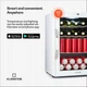 Холодильна шафа-вітрина Klarstein Coachella 60 Smart (10046573) - изображение 6