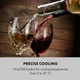 Холодильна шафа-вітрина Klarstein Shiraz 12 Slim Uno Black - изображение 3