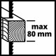 Лобзик электрический Einhell TC-JS 80/1 Kit (4321157) - изображение 8