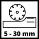 Бороздоділ (штроборіз) Einhell TE-MA 1500 Вт, диск 125 мм, сумка - изображение 9