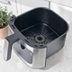 Безмасляная мультипечь Crownberg CB 6.5л 2000Вт аэрофритюрница электрическая аэрогриль с антипригарной чашей (4555-1) - изображение 3