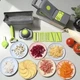 Овощерезка многофункциональная 14в1 VEGGIE SLICER с контейнером и насадками терка шинковка для овощей (IK 583) - изображение 2