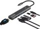 USB-хаб Zenwire BS-HC703 Grey - зображення 1