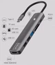 USB-хаб Zenwire BS-HC703 Grey - зображення 3