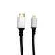 Кабель Seadream micro HDMI to mini HDMI 4K@30Hz/2K@60Hz/1080P 0.3м black - зображення 2