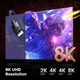 Кабель UGREEN Displayport v1.4 [VESA Certified] 8K@60Hz, 4K@240Hz, 1044p@240Hz, 32.4Gbps, 2м black (80392) - изображение 3