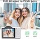 Фотокамера Ultra HD 80MP селфи камера, фотоаппарат с передней и селфи камерой, wifi - изображение 6
